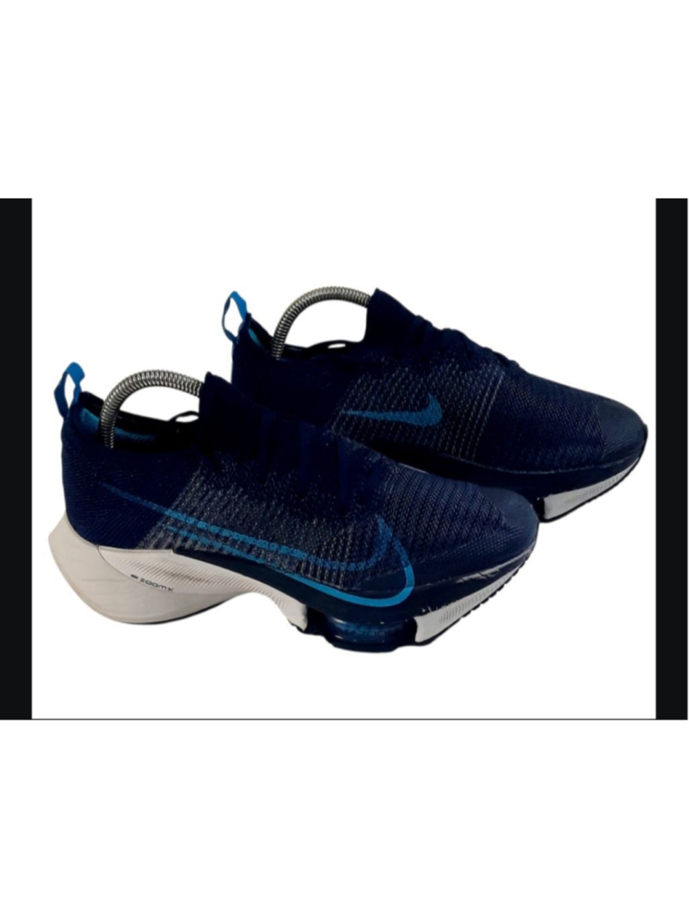 Nike Air Zoom Tempo Next% Flyknit Men's Running Shoes Blue CI9923-401 Sz 8